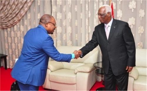 Le 50ème anniversaire du CAMES au menu des échanges entre le SG de l’institution et le président du Parlement togolais