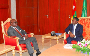 Le chef de l’Etat a échangé avec Donald Kaberuka, Haut Représentant de l’Union Africaine pour le fonds de la paix