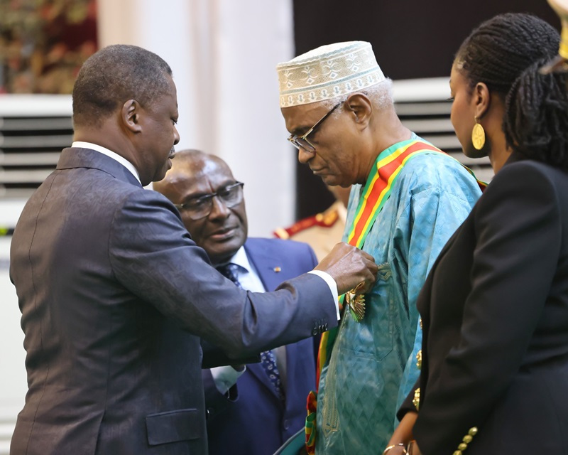 20 ans de décès de Gnassingbé Eyadéma : plusieurs personnalités décorées