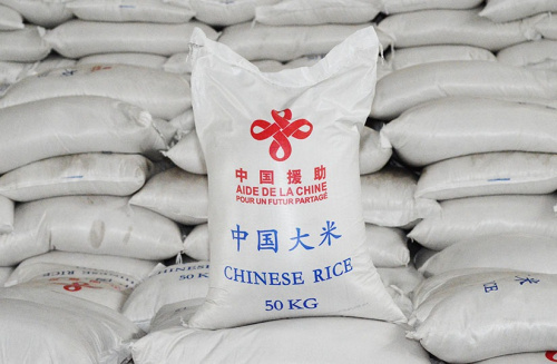 Assistance alimentaire : le Togo bénéficie d&#039;une cargaison de riz de la Chine