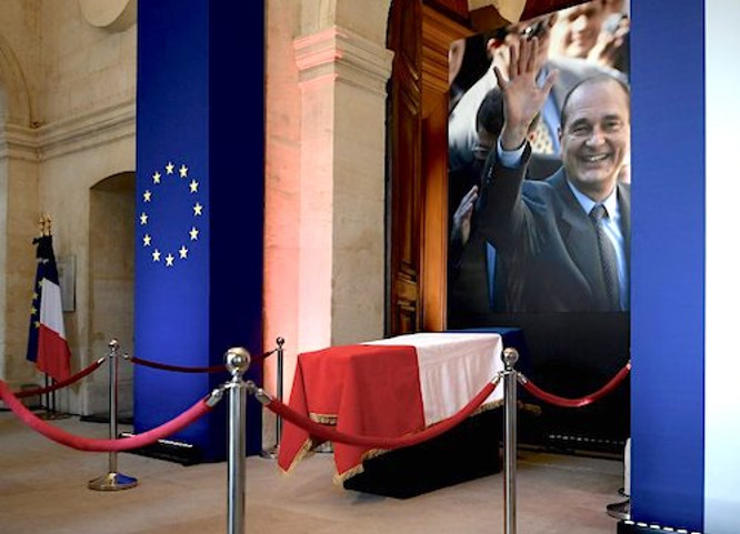 Le Chef de l’Etat a pris part aux obsèques de Jacques Chirac