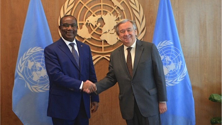 Le Secrétaire général de l’ONU, Antonio Guterres, appelle les acteurs politiques togolais à « un dialogue constructif »