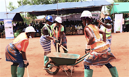 Plus de 5000 jeunes vulnérables, employés dans 73 villages du Togo grâce au projet EJV