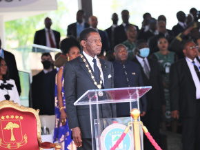 Guinée Equatoriale : le chef de l’Etat représenté à l’investiture de Teodoro Obiang Nguema