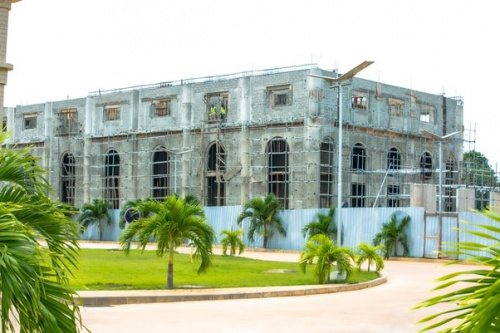 Assemblée nationale : un pavillon annexe en construction