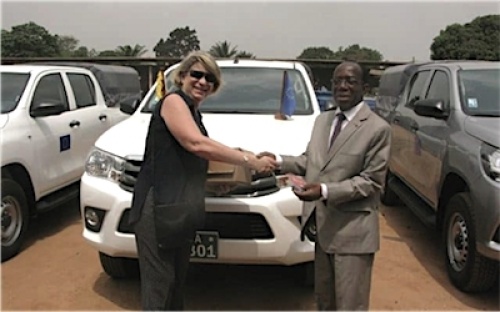 Togo : la 2ème phase du projet Eau et Assainissement équipée de véhicules offerts par l’UE