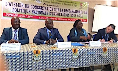 La Togo se dote d’une Stratégie nationale pour mieux aborder le Forum AGOA et au-delà