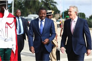 Tony Blair venu à Lomé pour baliser le terrain de nouveaux investissements