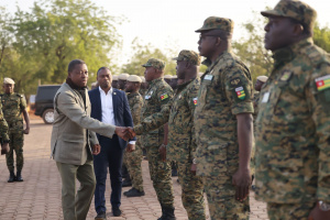 Savanes : le chef de l’Etat a célébré Noël aux côtés des forces de défense