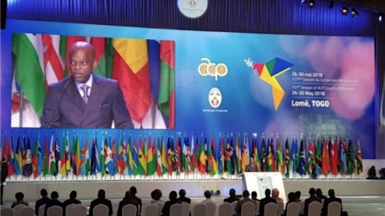 Le Togo souhaite que les ACP « abordent les futures négociations avec l’UE en tant que groupe uni, en tant que pôle de responsabilité collective soudé… »
