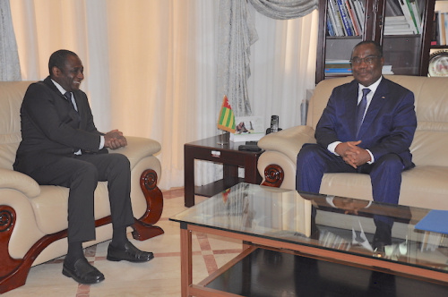 Le Premier ministre s’est entretenu avec l’administrateur de l’OIF Adama Ouane