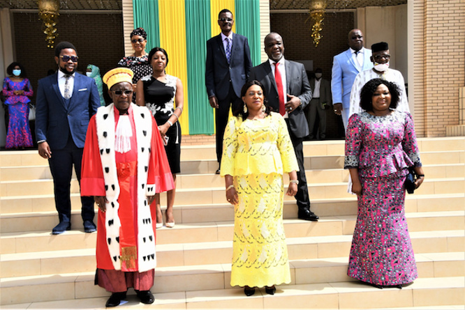 Le Nouveau Président De La Cour Suprême A Prêté Serment Site Officiel Du Togo République