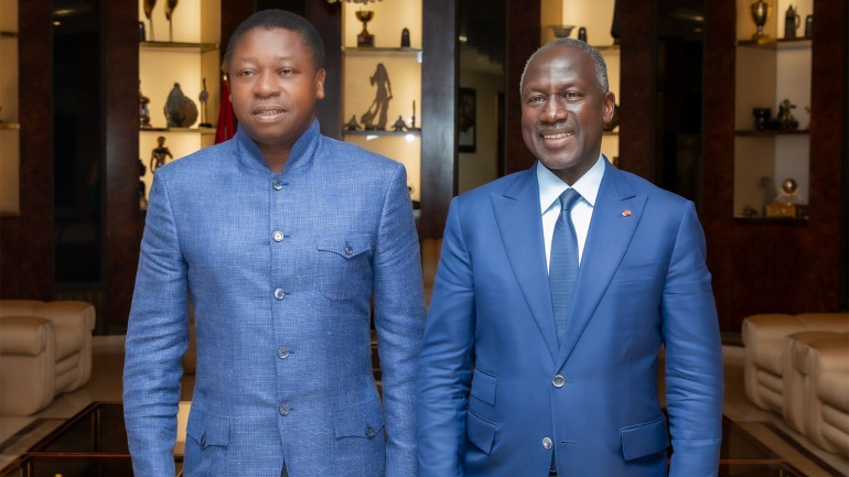 Le chef de l’Etat a reçu les présidents de l’Assemblée nationale de Côte d’Ivoire et du Bénin