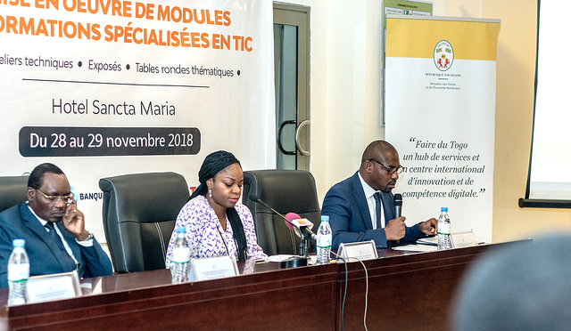 Ouverture à Lomé d’un séminaire pour la mise en œuvre des modules de formations spécialisées en TIC