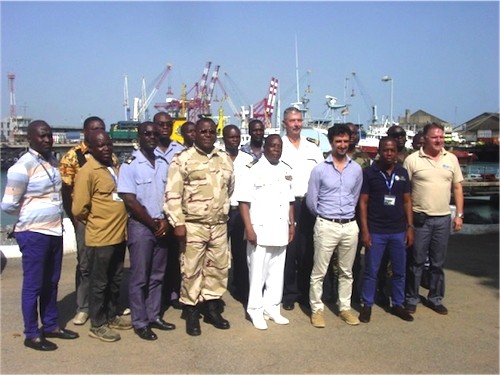 Une simulation dans les eaux togolaises pour combattre la criminalité maritime