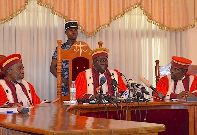 Législatives : la Cour Constitutionnelle proclame les résultats définitifs