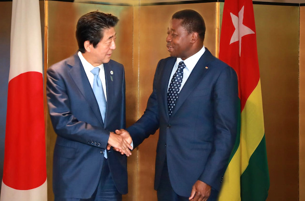 Le Chef de l’Etat s’est entretenu avec le Premier ministre japonais