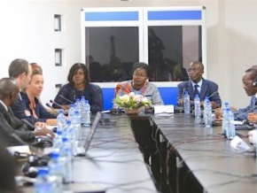 Panel entre une délégation gouvernementale et le groupe britannique Eagle Scientific Ltd en vue d’investissements au Togo