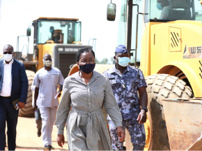 Route Lomé-Vogan-Anfoin : le Premier ministre constate l’évolution des travaux