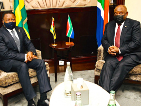 Échanges bilatéraux à Paris entre le Chef de l’Etat et Cyril Ramaphosa