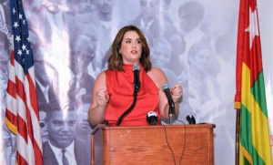 Elizabeth Fitzsimmons (Ambassadrice des Etats-Unis) : &quot;Et plus que tout, nous avons observé le traitement des voix plurielles au Togo&quot;