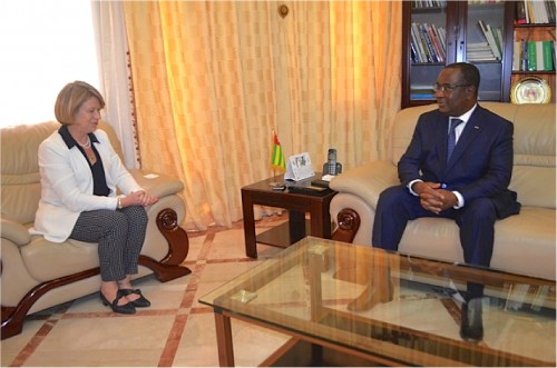 La bonne coopération entre l’UE et le Togo au centre d’échanges à la Primature ce mardi