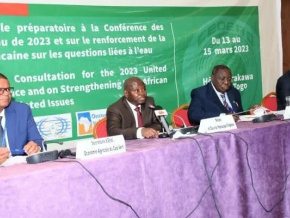 Conférence des Nations unies sur l’eau : les acteurs régionaux se concertent à Lomé