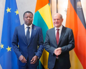 Coopération germano-togolaise : le chef de l’Etat s’est entretenu avec le chancelier allemand