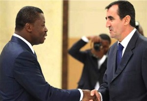Nicolas Berlanga Martinez, ambassadeur de l’UE, remercie le Togo et se rejouit d’un « bilan positif »
