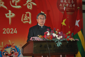 Chao Weidong : “je suis convaincu que la coopération sino-togolaise possède de belles perspectives et de fortes potentialités”