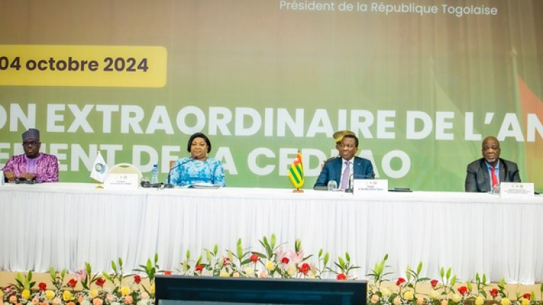 Le Parlement de la Cedeao en session extraordinaire à Lomé