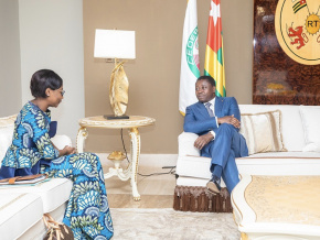 Coopération : le Chef de l’Etat a reçu Sylvie Baïpo-Temon, cheffe de la diplomatie centrafricaine