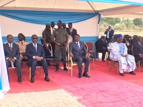 Togo : le Projet de Développement Rural de la Plaine de Djagblé officiellement lancé ce jour par le Chef de l’Etat