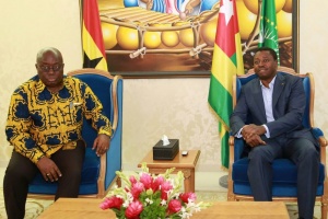 Le président ghanéen Nana Akufo-Addo est à Lomé pour l’ouverture du dialogue politique inter-togolais