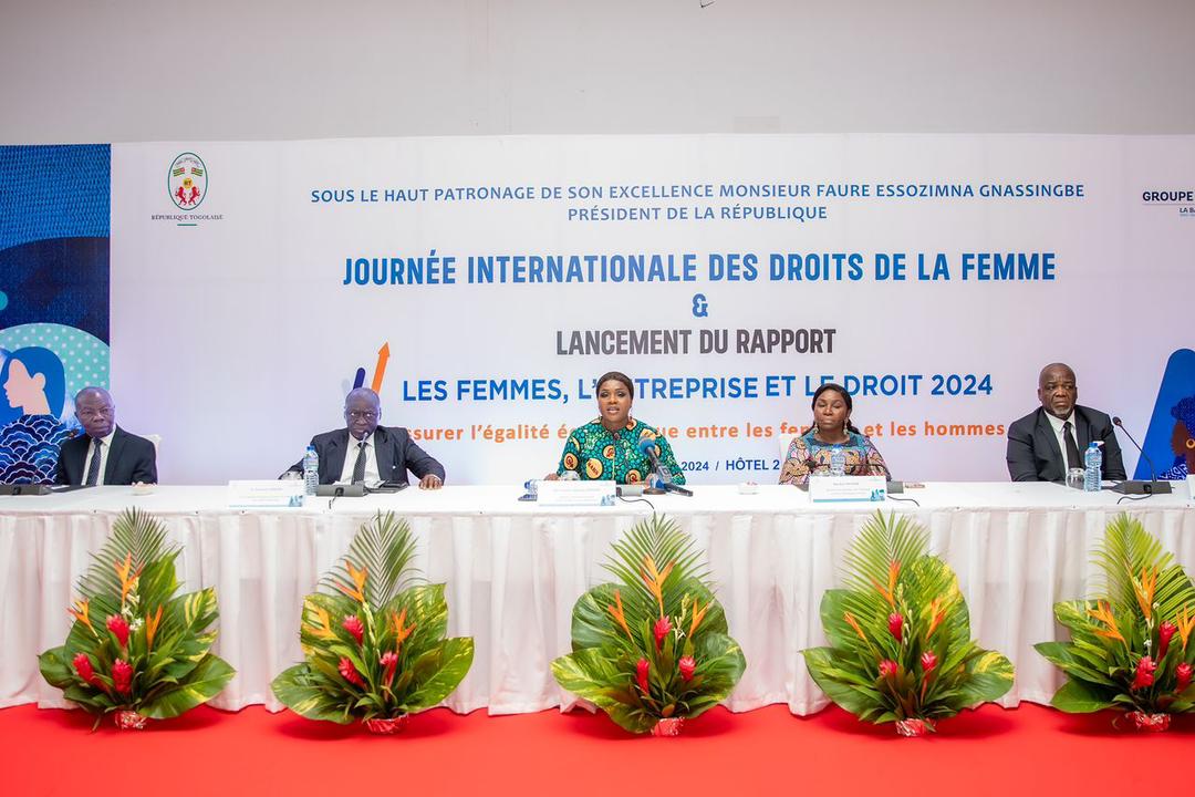 La Banque mondiale lance son rapport &quot;les femmes, l’entreprise et le droit 2024&quot; à Lomé