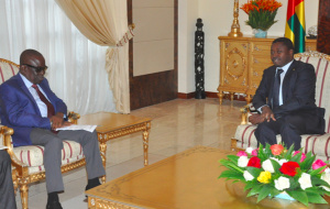 Le Chef de l’Etat s’est entretenu avec le ministre ghanéen de la sécurité