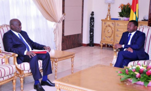 Le Chef de l’Etat a reçu Bassary Touré, Vice-Président sortant de la BOAD