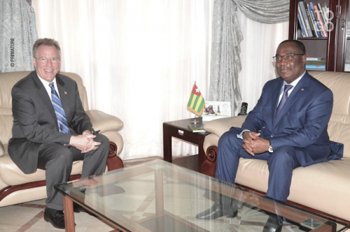 En fin de mission au Togo, l’ambassadeur des USA fait ses adieux au gouvernement