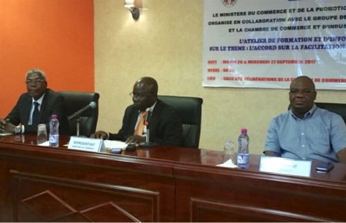 L’Accord sur la Facilitation des Echanges au centre d’un atelier organisé à Lomé