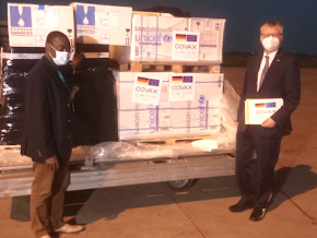 Le Togo bénéficie de 100 000 doses d&#039;AstraZeneca offerts par l&#039;Allemagne
