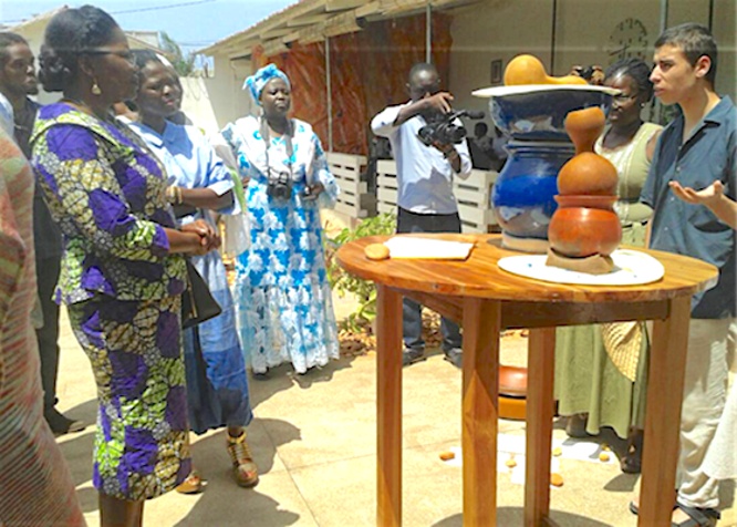 Des étudiants français se sont frottés à l&#039;artisanat togolais