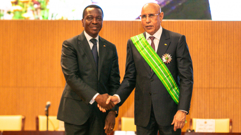 a-nouakchott-le-togo-prend-part-a-l-investiture-de-mohamed-ould-ghazouani