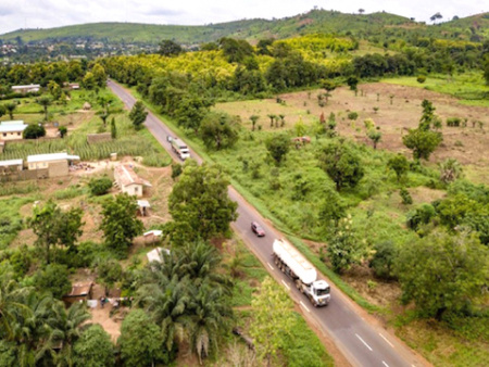 La route CU9, symbole du désenclavement du Nord-Togo