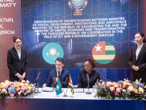 Transformation digitale : le Togo et le Kazakhstan scellent un protocole d’accord