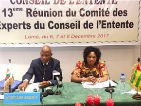 La 13ème Réunion du comité des experts du Conseil de l’Entente s’achève ce vendredi à Lomé